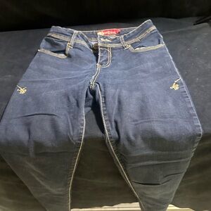 Apple Bottoms Women’s Skinny Jeans - Dark Blue
